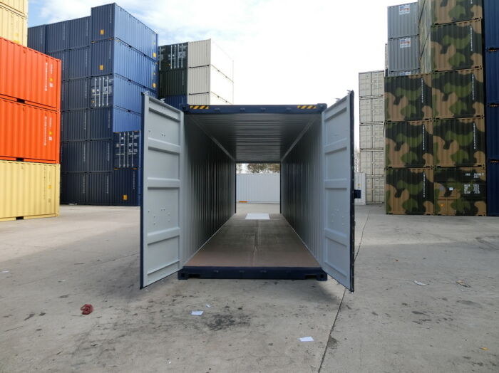  40ft High Cube container with double open doors