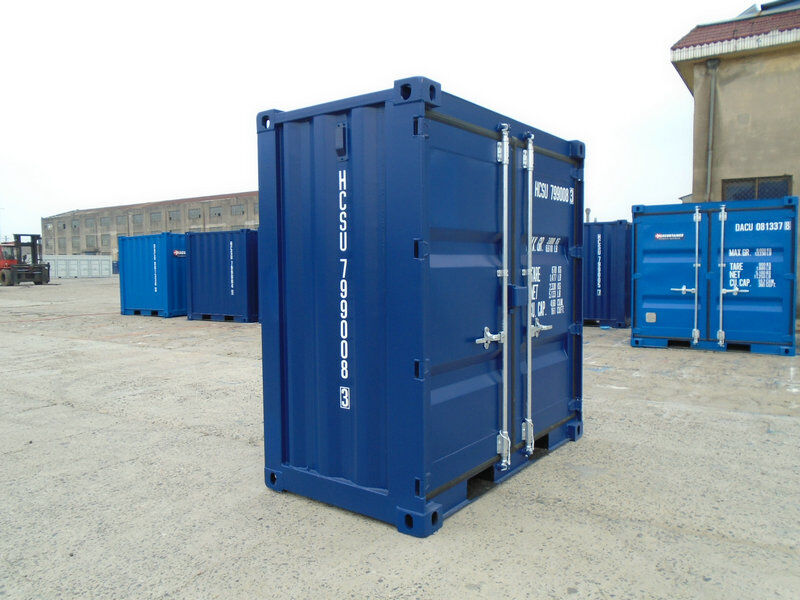 Side view of the 4ft storage container