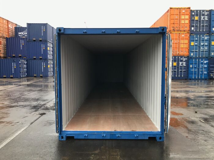  40ft Standard container with double open doors