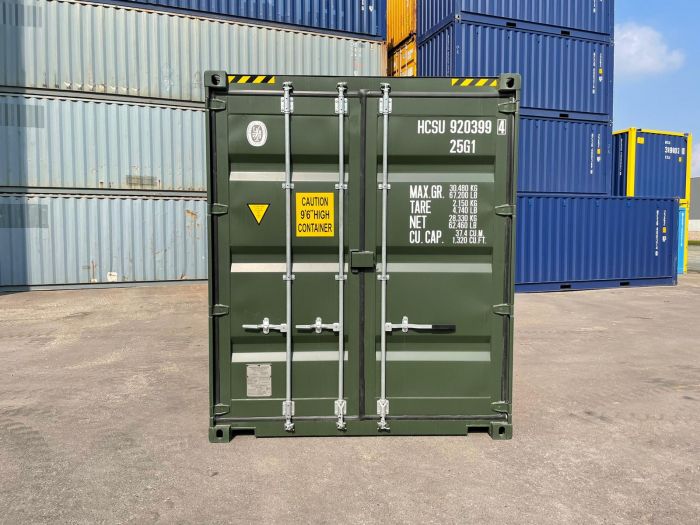 20ft-container-high-cube-green