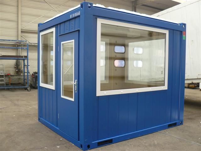  10ft observation unit with large windows on all sides
