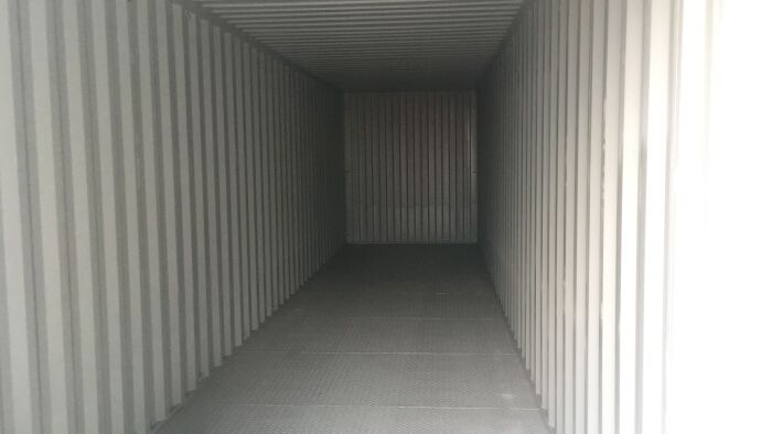  40ft high cube container with steel floor