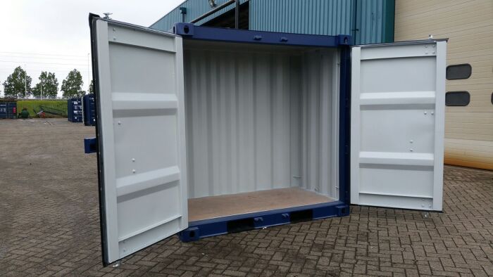  Small storage container with double open doors