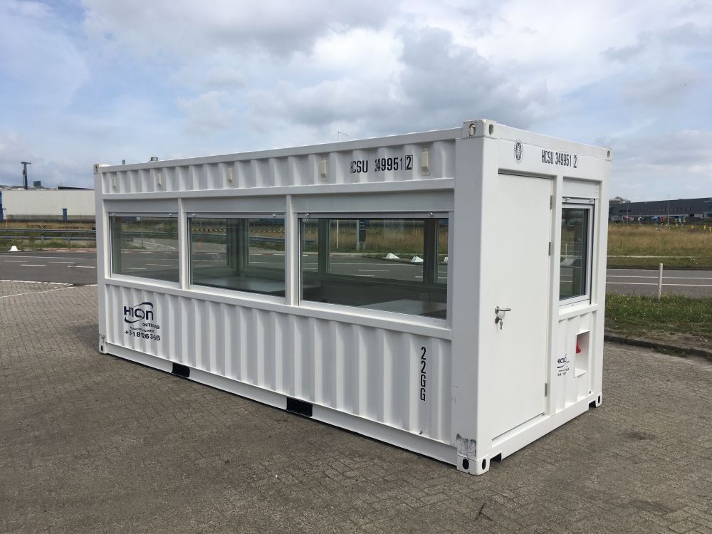  20ft observation container - side view