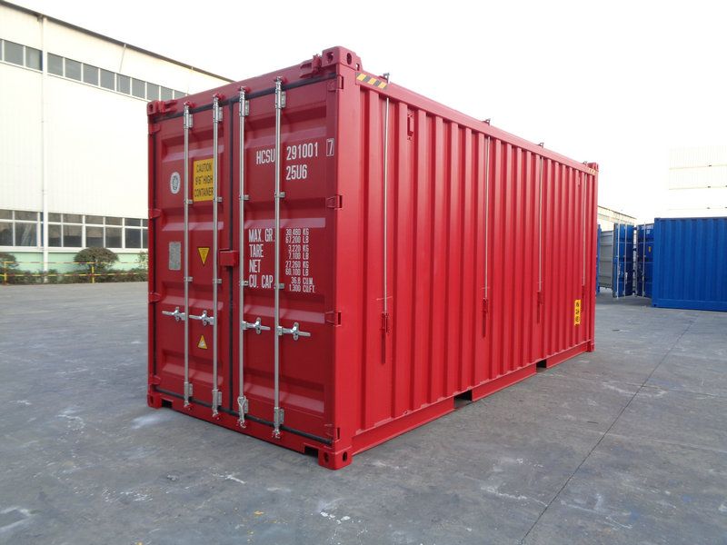 20ft High Cube Hard Open Top (Steel Floor) container