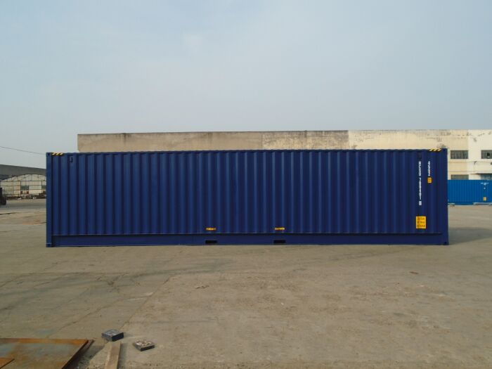  40ft High Cube Open Side container -side view