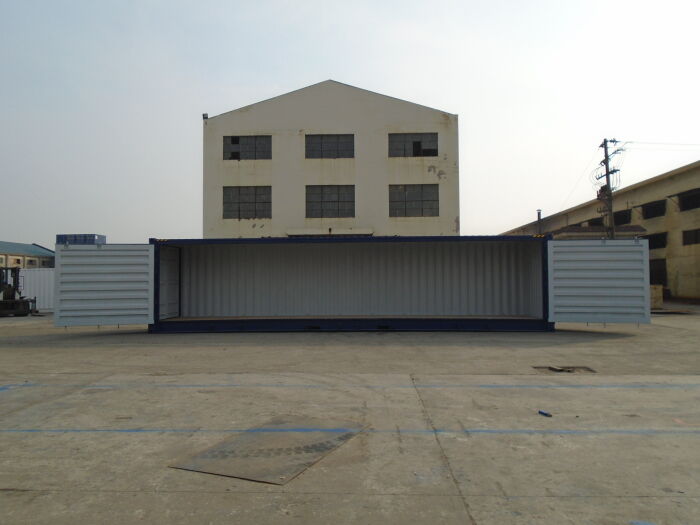  40ft High Cube Open Side container with 4 spacious open side doors
