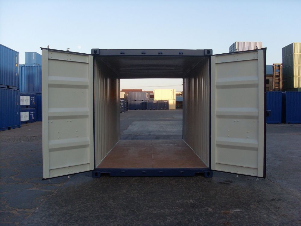  20ft Double door container open on two sides